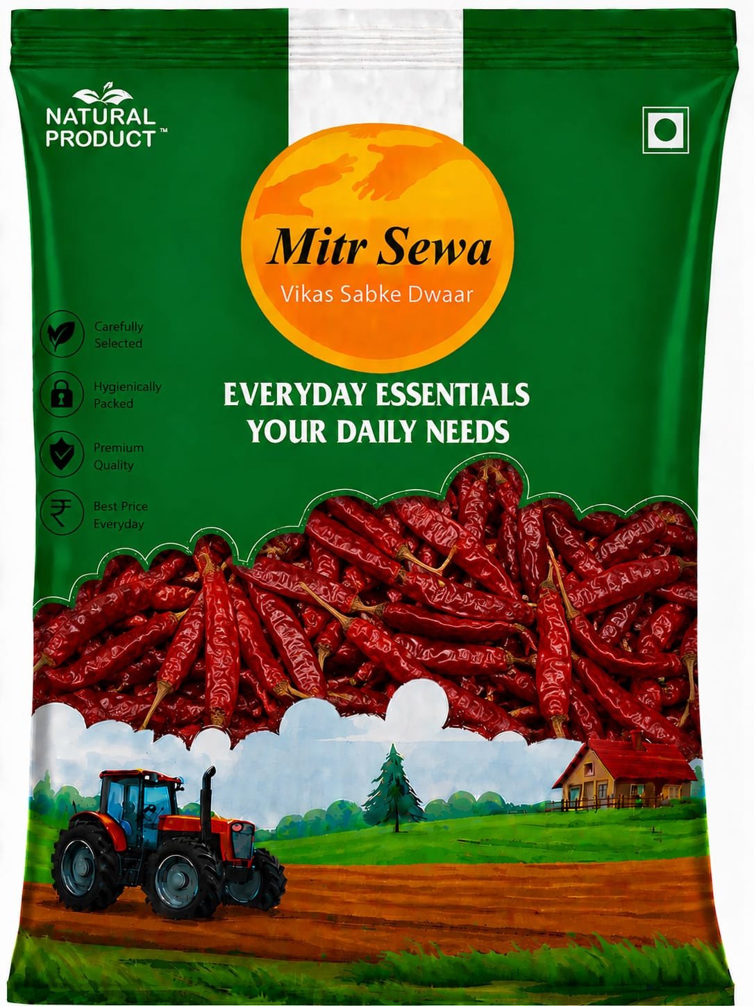 Lal Mirch Khada  लाल मिर्च