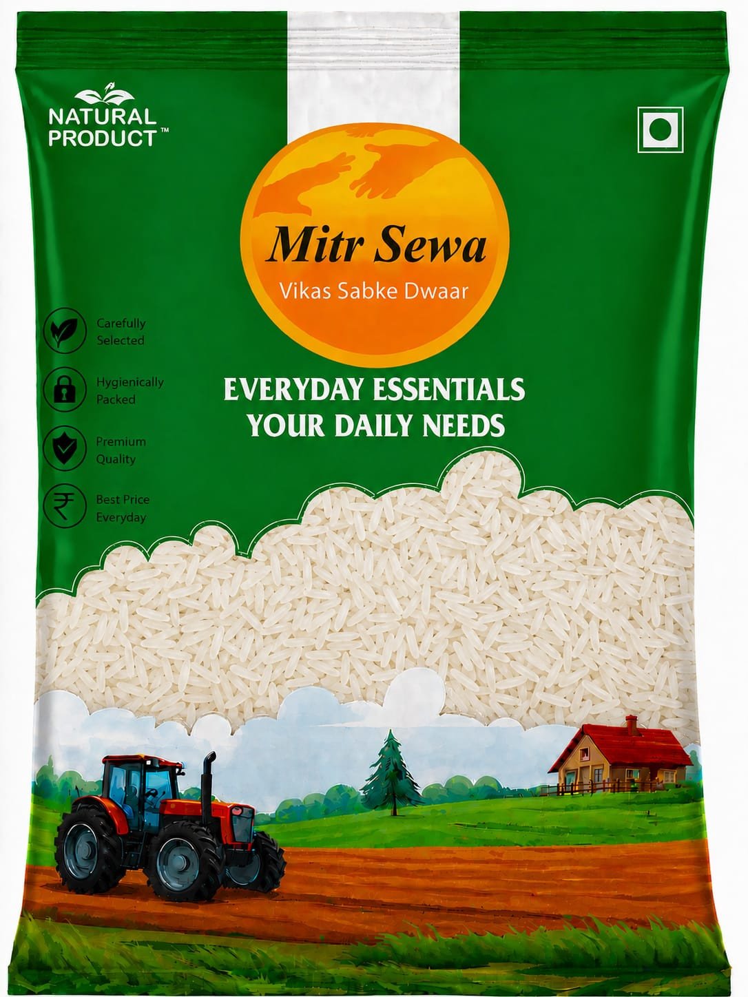 Rice Samba Masuri (चावल सांबा मसूरी)
